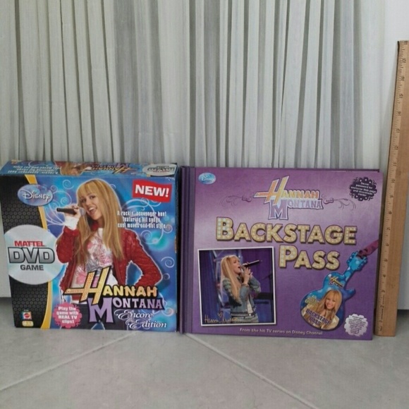 Hannah Montana hardback book and game - Picture 3 of 9